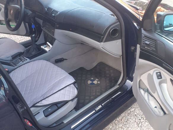 1998 BMW 5 серии 520i IV (E39), синий, 730000 рублей - вид 8