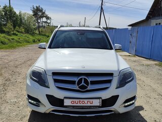2013 Mercedes-Benz GLK-Класс 220 CDI I (X204) Рестайлинг, белый, 1870000 рублей, вид 2