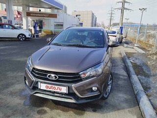2019 Lada (ВАЗ) Vesta SW Cross I, коричневый, 999999 рублей, вид 4