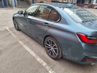 2021 BMW 3 серии 318d VII (G2x), синий, 4070000 рублей, вид 4