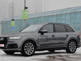 2017 Audi Q7 II (4M), серый, 5100000 рублей, вид 5