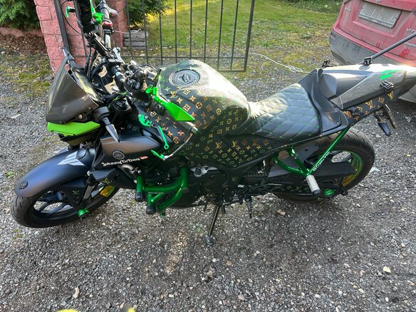 2021 Yamaha MT-03, синий, 966966 рублей - вид 7
