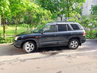 2007 Hyundai Santa Fe Classic Classic, чёрный, 750000 рублей, вид 2