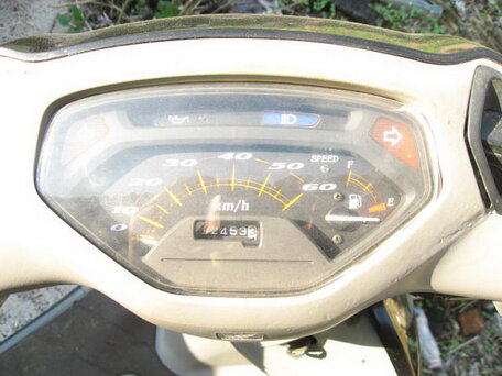 2008 Honda Lead 50, чёрный, 80000 рублей, вид 3