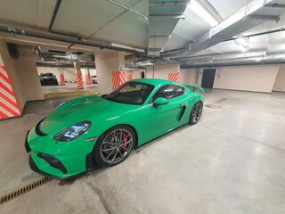 2021 Porsche Cayman GT4 II 718 (982), зелёный, 14000000 рублей, вид 1
