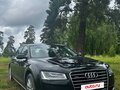 2015 Audi A8 Long III (D4) Рестайлинг, чёрный, 3750000 рублей