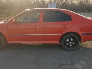 2008 Skoda Octavia I (A4) Рестайлинг, красный, 230000 рублей, вид 2