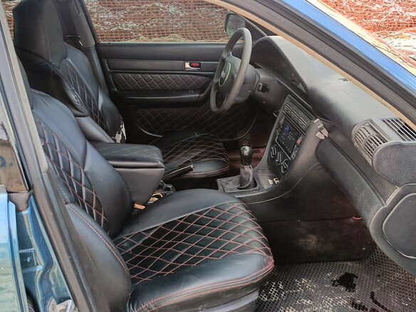 1990 Audi 100 IV (C4), синий, 700000 рублей - вид 14