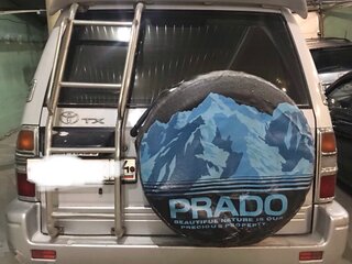 1996 Toyota Land Cruiser Prado 90 Series, белый, 1350000 рублей, вид 5