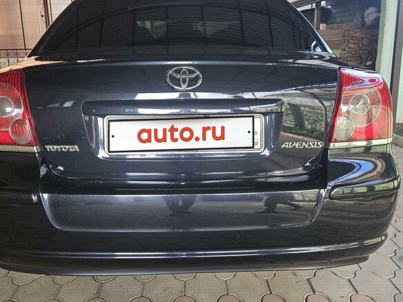 2006 Toyota Avensis II Рестайлинг, чёрный, 1299000 рублей - вид 4