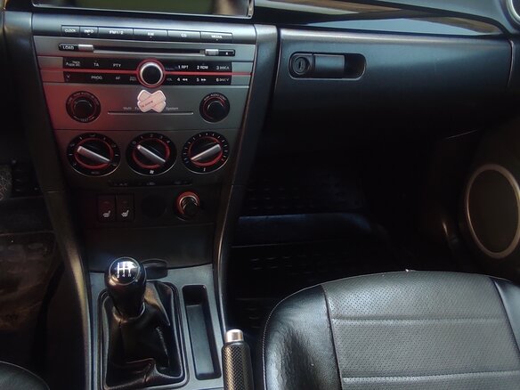 2007 Mazda 3 I (BK) Рестайлинг, красный, 430000 рублей - вид 7
