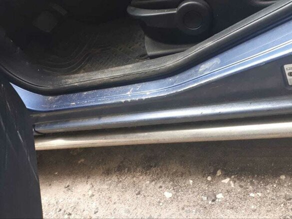 2005 Ford Fusion I, синий, 350000 рублей - вид 10