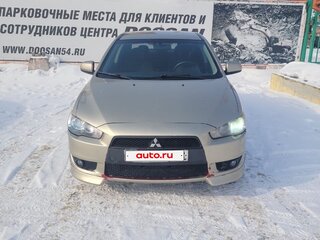 2008 Mitsubishi Lancer X, бежевый, 670000 рублей, вид 1