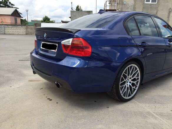 2008 BMW 3 серии 335i xDrive V (E90/E91/E92/E93), синий - вид 3
