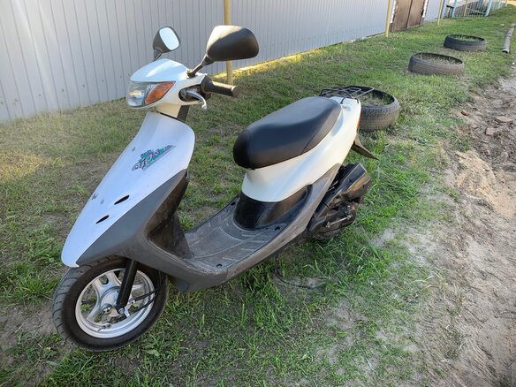 2013 Honda Dio, белый, 60000 рублей - вид 3