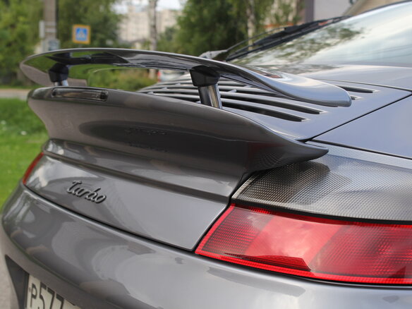 2003 Porsche 911 Turbo V (996) Рестайлинг, серебристый - вид 13