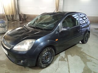 2007 Ford Fiesta Mk5, чёрный, 360003 рублей, вид 1