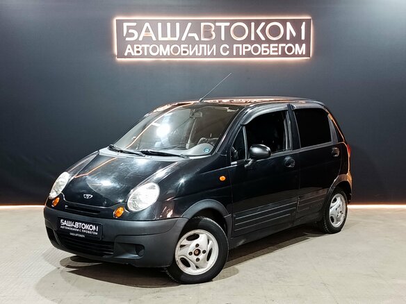 2012 Daewoo Matiz I Рестайлинг, чёрный, 198000 рублей