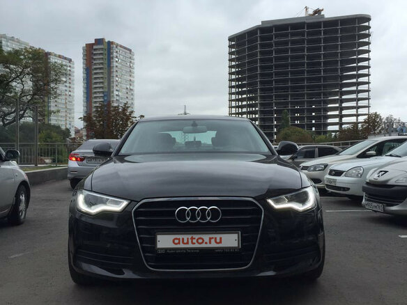 2014 Audi A6 IV (C7), чёрный - вид 6