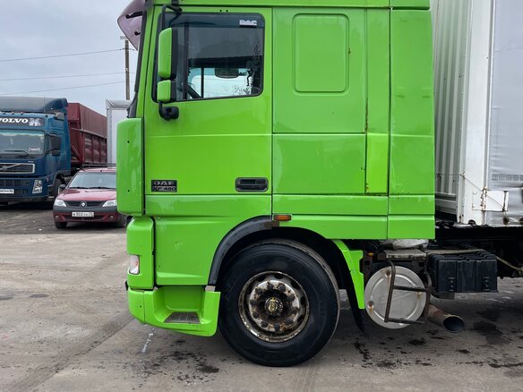 2002 DAF XF 95, зелёный, 2200000 рублей - вид 12