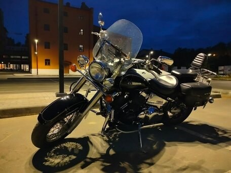 2002 Yamaha XVS400 Drag Star, чёрный, 410000 рублей, вид 1