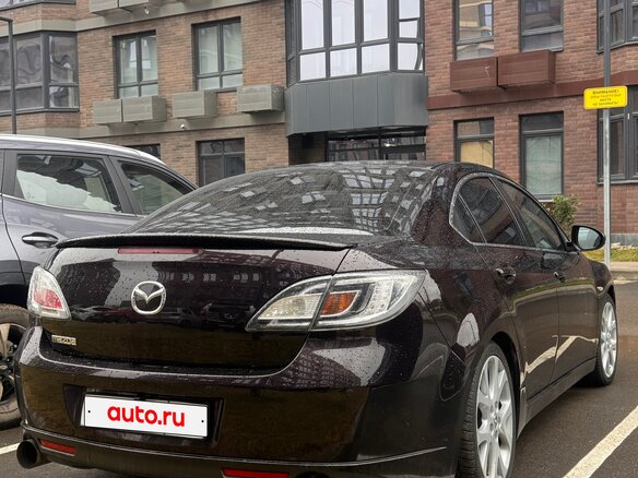 2007 Mazda 6 II (GH), пурпурный, 930000 рублей - вид 3