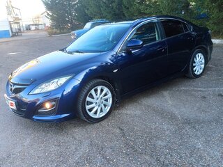 2010 Mazda 6 II (GH) Рестайлинг, синий, 1340000 рублей, вид 4