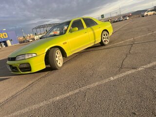 1998 Nissan Skyline IX (R33), зелёный, 1200000 рублей, вид 2