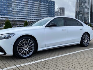 2024 Mercedes-Benz S-Класс 580 Long 4MATIC VII (W223), белый, 16000000 рублей, вид 1
