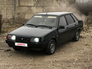 2003 Lada (ВАЗ) 21099, зелёный, 260000 рублей, вид 2