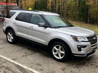 2018 Ford Explorer V Рестайлинг 2, серебристый, 2693263 рублей, вид 3