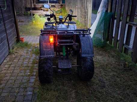 2015 Wels ATV 300, серебристый, 75000 рублей, вид 4