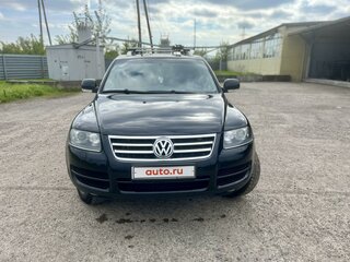 2006 Volkswagen Touareg I, чёрный, 1150000 рублей, вид 2