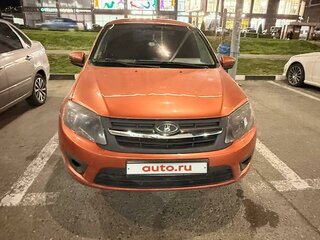 2013 Lada (ВАЗ) Granta I, оранжевый, 800000 рублей, вид 1