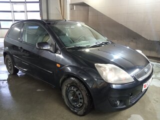 2007 Ford Fiesta Mk5, чёрный, 360003 рублей, вид 4