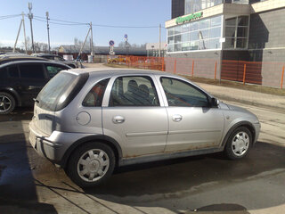 2005 Opel Corsa C Рестайлинг, серебристый, 180000 рублей, вид 5