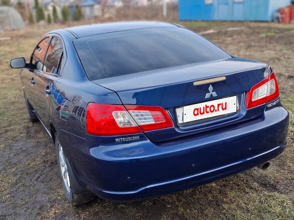 2008 Mitsubishi Galant IX Рестайлинг, синий, 650000 рублей - вид 15
