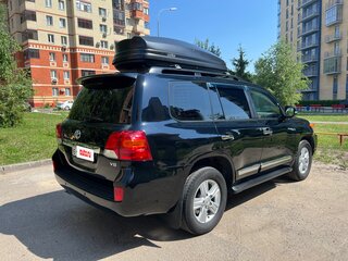 2012 Toyota Land Cruiser 200 Series Рестайлинг 1, чёрный, 3850000 рублей, вид 2