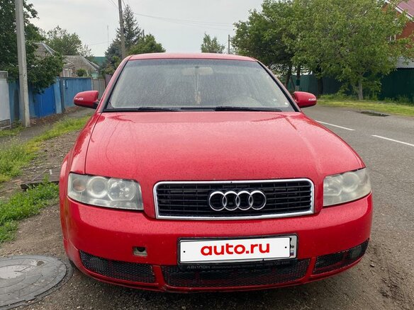 2004 Audi A4 II (B6), красный, 650000 рублей - вид 2