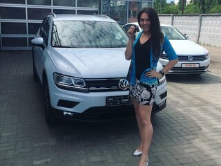 2018 Volkswagen Tiguan II, белый, 3500000 рублей, вид 1