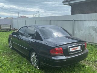 2008 Hyundai Sonata ТагАЗ IV (EF) Рестайлинг, чёрный, 600000 рублей, вид 3