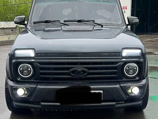 2017 Lada (ВАЗ) 2121 (4x4) I Рестайлинг, серебристый, 650000 рублей, вид 2