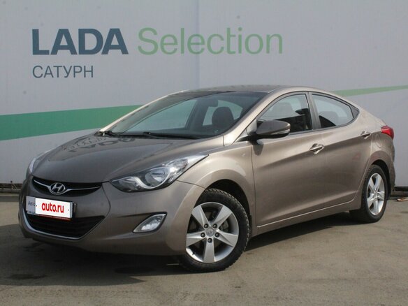 2011 Hyundai Elantra V (MD), коричневый, 1270000 рублей