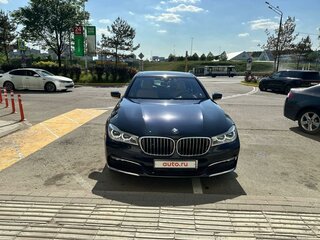 2015 BMW 7 серии Long 750Li xDrive VI (G11/G12), синий, 4890000 рублей, вид 2