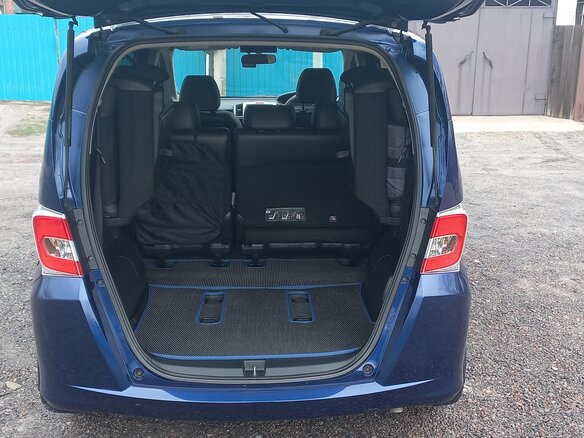 2016 Honda Freed I Рестайлинг 2, синий, 1360000 рублей - вид 14