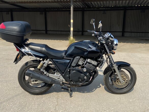 1998 Honda CB 400 Super Four, чёрный, 265000 рублей - вид 6