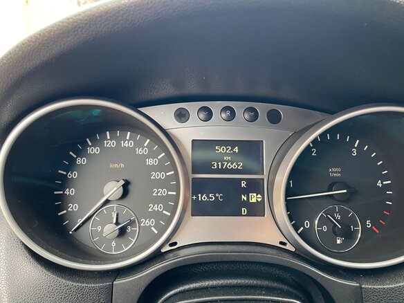 2008 Mercedes-Benz M-Класс 320 II (W164), чёрный, 1500000 рублей - вид 6