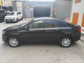 2016 Lada (ВАЗ) Vesta I, чёрный, 749000 рублей, вид 5