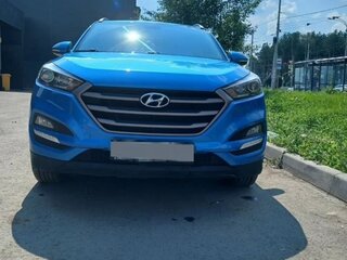 2018 Hyundai Tucson III, синий, 2250000 рублей, вид 3