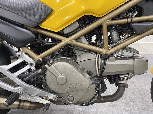 2000 Ducati Monster 400, жёлтый, 255000 рублей - вид 19